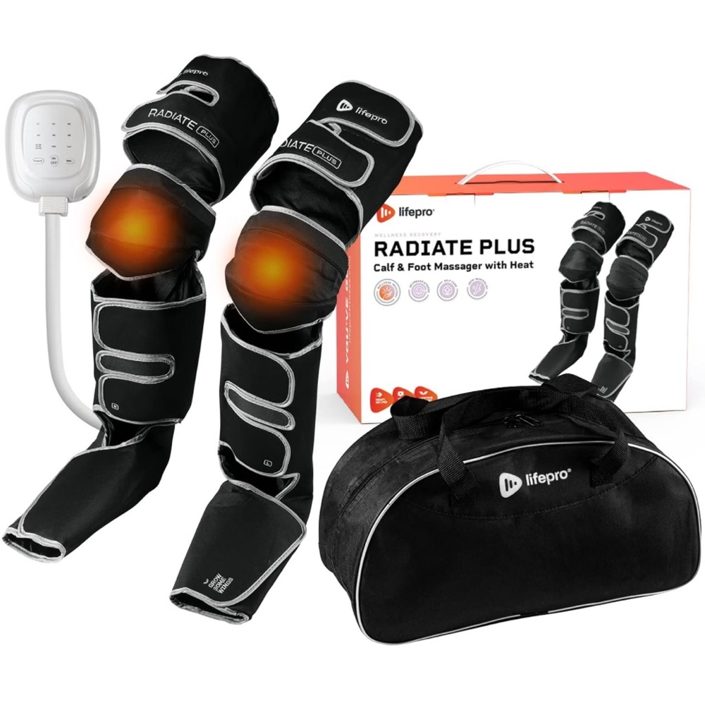 LifePro Leg Massager- Foot and Leg and Calf Compression Massager for Circulation